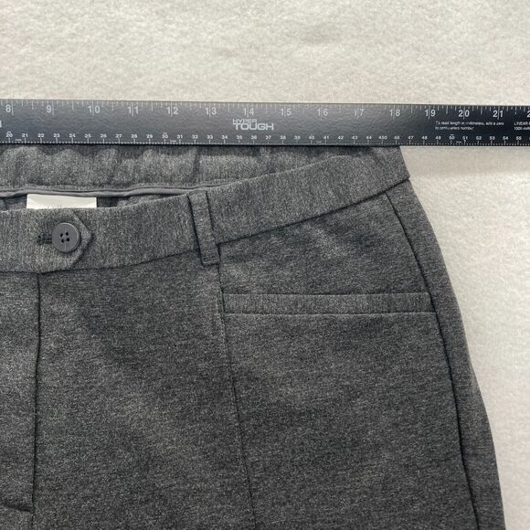 J. Jill Ponte Trouser Pants Women's XL Charcoal Gray Stretch Relaxed Career NWT - Picture 7 of 13